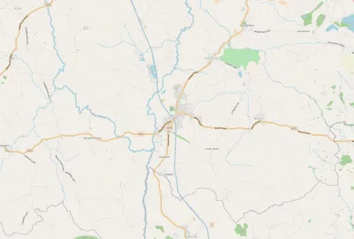 Map showing the location of Audlem Methodist Church