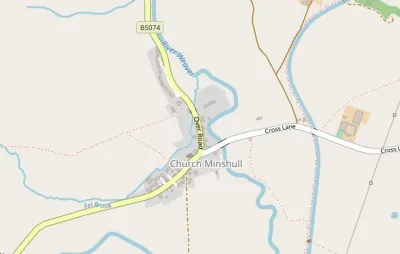 Map showing the location of Village Arena