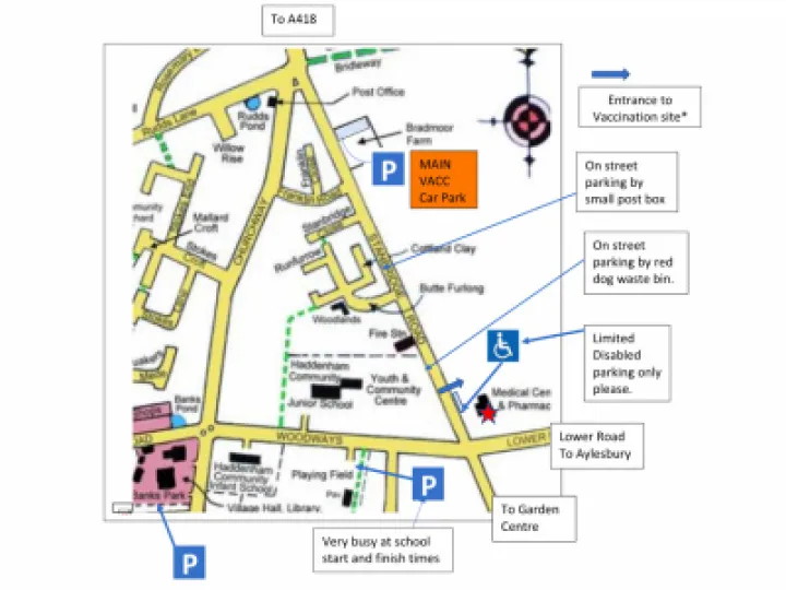 Haddenham Covid Parking 01