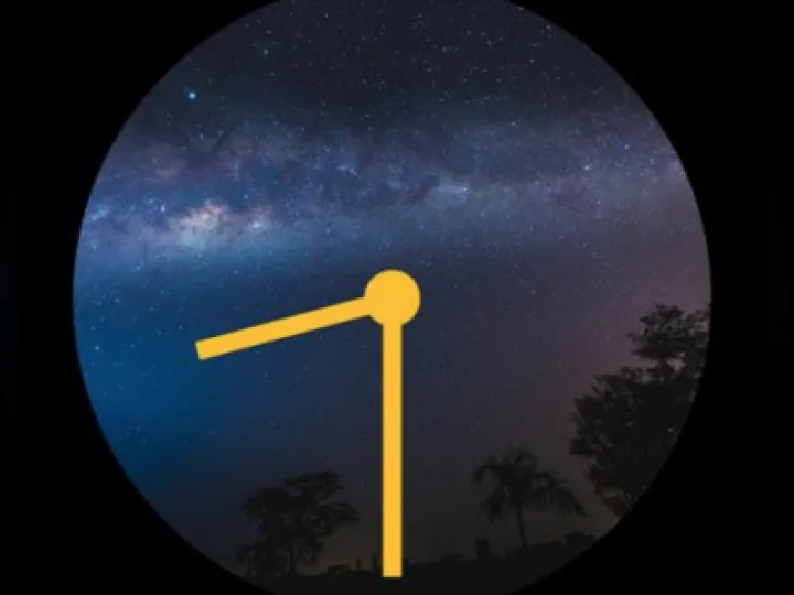 Earth hour clock