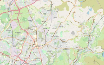 Map showing the location of Oldham Methodist Circuit