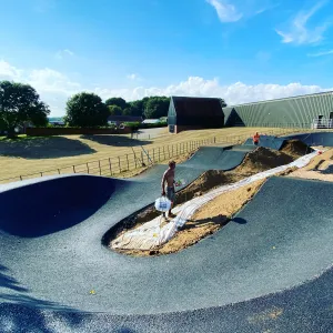 pswich pump track under construction