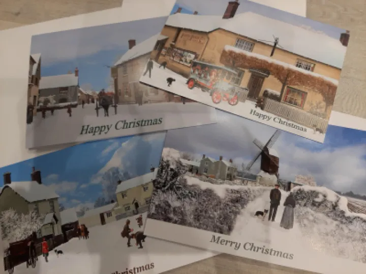 Museum Xmas cards 2021
