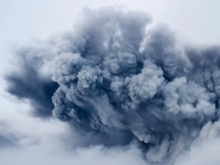 volcanic eruption