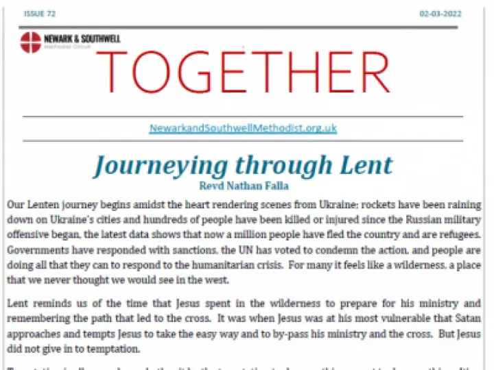 Together 72 Front page