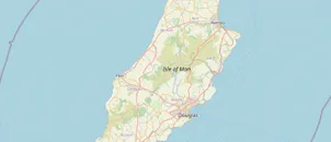 Map showing the location of Methodist Isle of Man