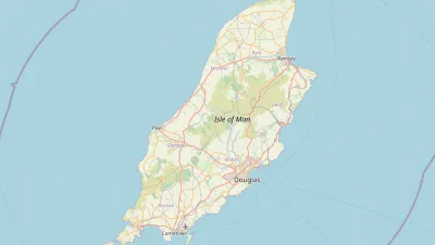 Map showing the location of Methodist Isle of Man