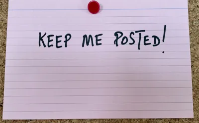Keep Posted
