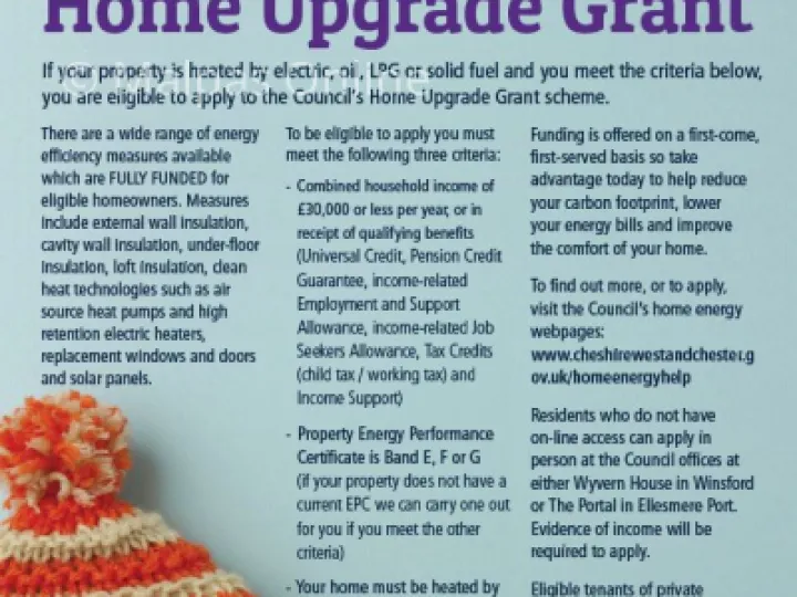 Home Upgrade Grant