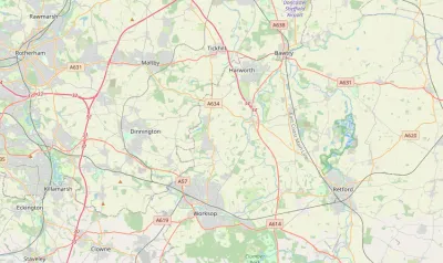 Map showing the location of Trinity Circuit