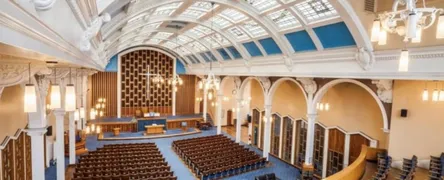 Victoria Hall Seating before