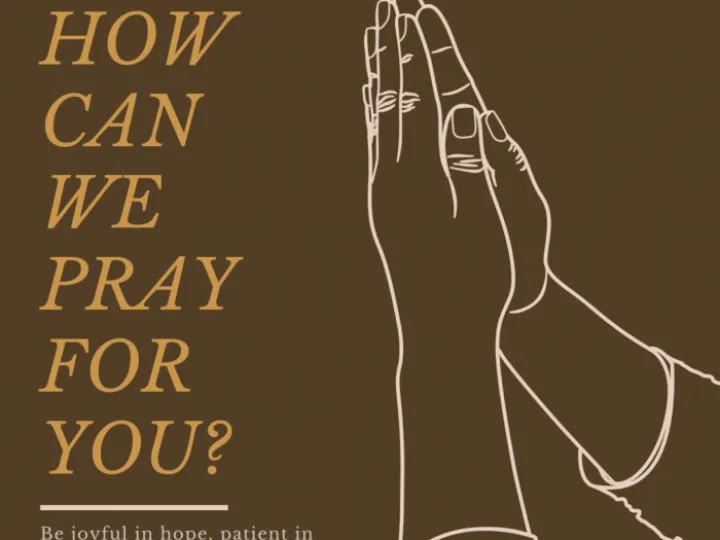 7- Pray for you