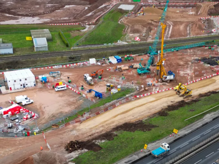 HS2 Road Works 2