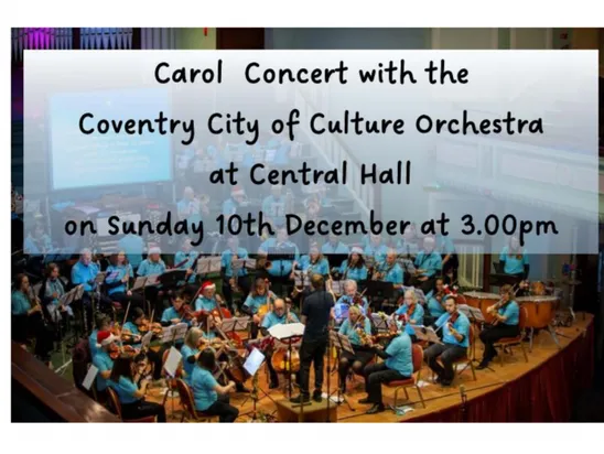 Coventry Central Hall Carol Service 10th December