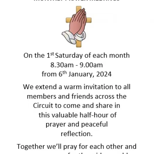 Holtwood Prayer Meetings 2024