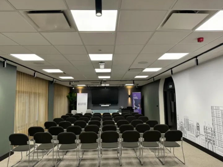 Meeting hall at Accenture offices in Leeds