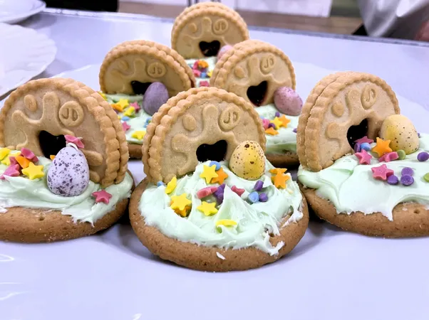 Easter tomb biscuits made by our young people...Happy Easter from God Squad!