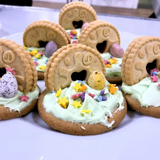 Easter tomb biscuits made by our young people...Happy Easter from God Squad!