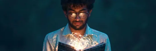 Man Holding Book