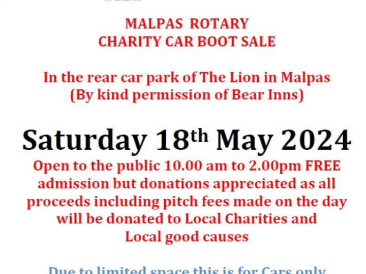Lion Car Boot Sale