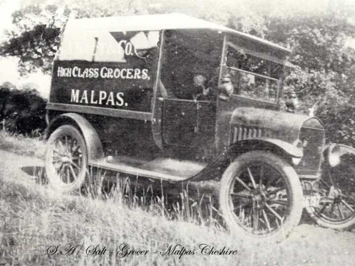 Salt's Delivery van