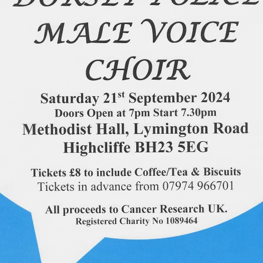 Charity Concert Highcliffe Methodist