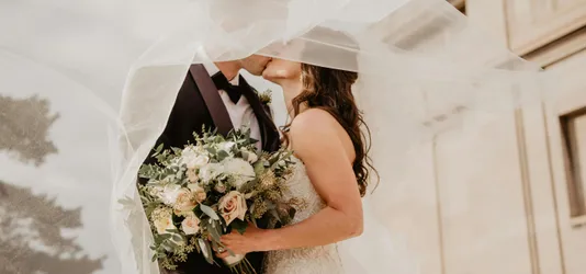 Man And Woman Kissing