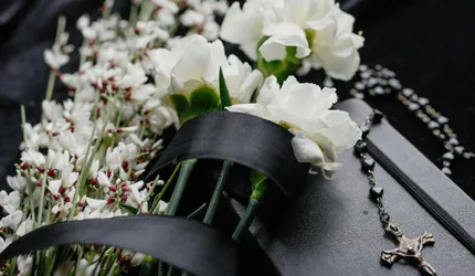 A Bouquet of White Flowers