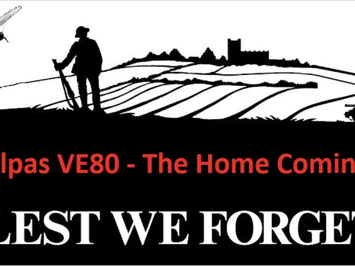 Malpas Remembers VE80 Logo