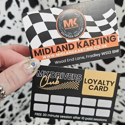 Midland Karting Loyalty Cards