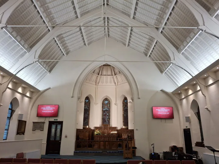Bolsover Methodist Church internal