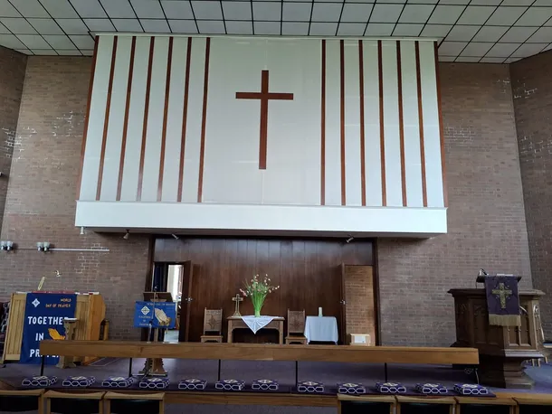 Staveley Methodist Church altar
