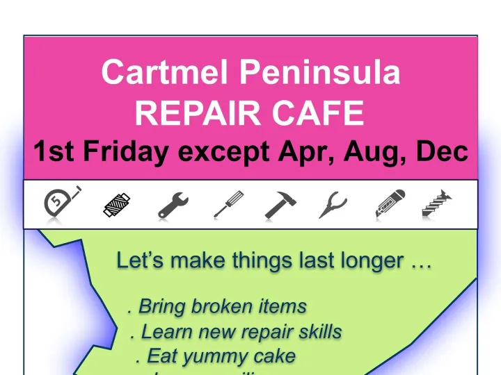 Repair Cafe Poster Generic
