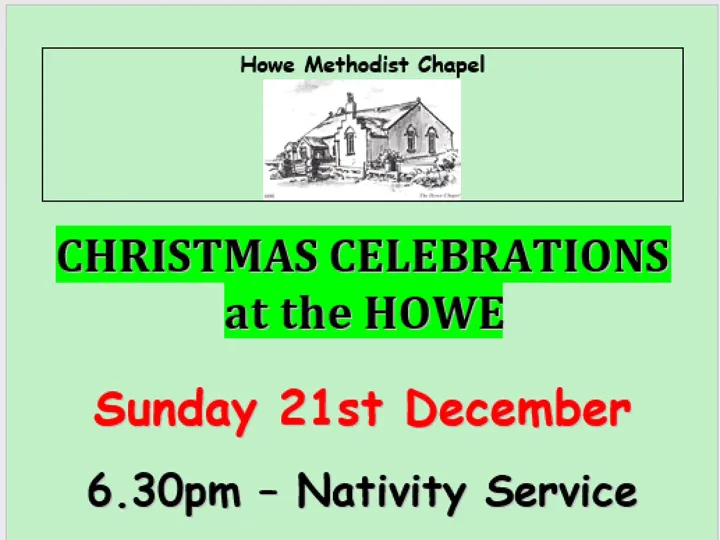 Howe Christmas