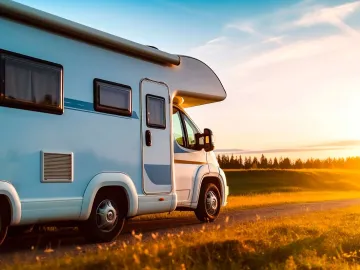 Camping on wheels car for sustainable travel