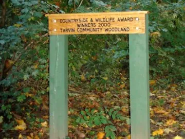 Hockenhull Lane Oak Award Sign
