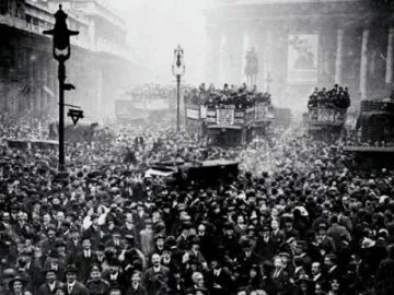Armistice-day-in-London