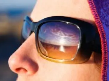 Sunglasses protect the eyes