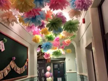 Entrance hall ceiling