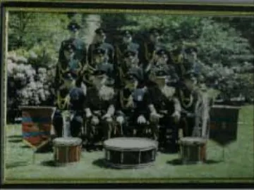 Andy in the Pipe Band