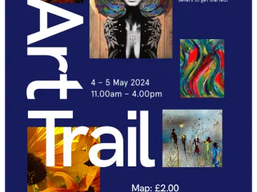 Bollington Art Trail poster