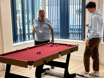 2025-09 &ndash; Playing Pool in Poole