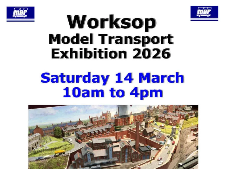 Model Transport Exhibition Mar 14th