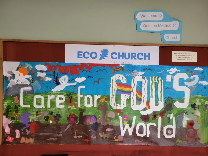 Echo Church Display-Care For God's World