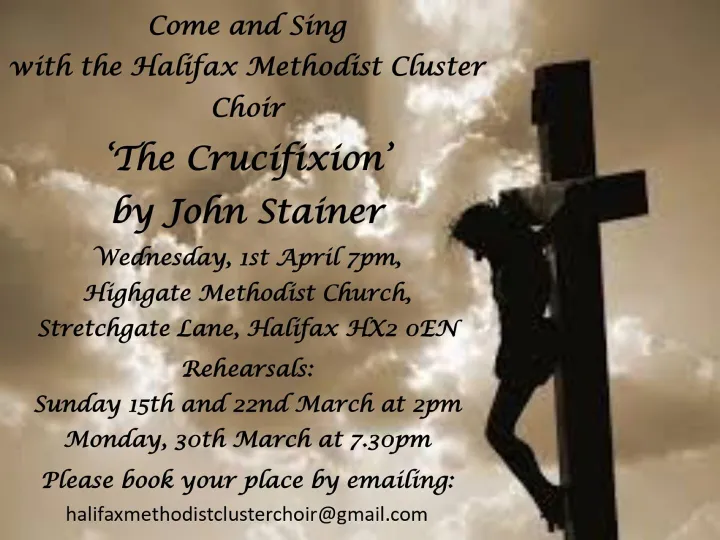 Crucifixion Choir April 2026