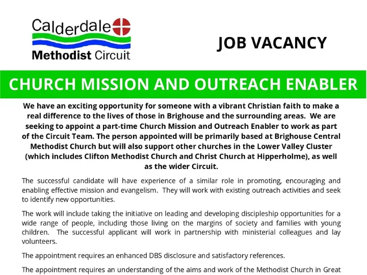 Advert &ndash; Bcmc Cmoe &ndash; Extended Date 03