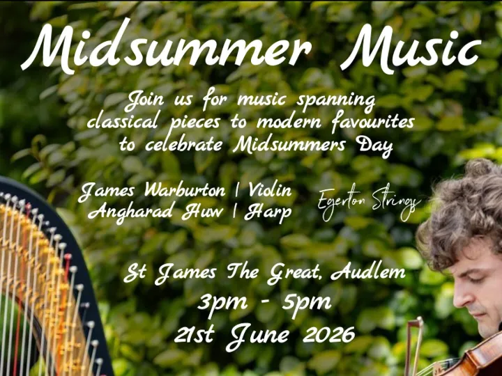 Egerton Strings Audlem June 26 Poster