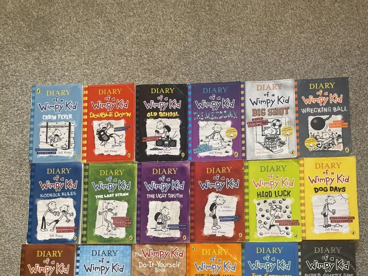 Items for sale &ndash; Diary of a Wimpy Kid Series (Full Set) by Jeff Kinney &pound;20