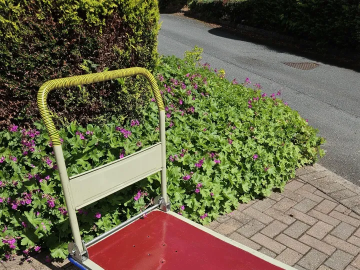 Items for sale &ndash; Garden handy folding Trolley x4 wheels &pound;15.00