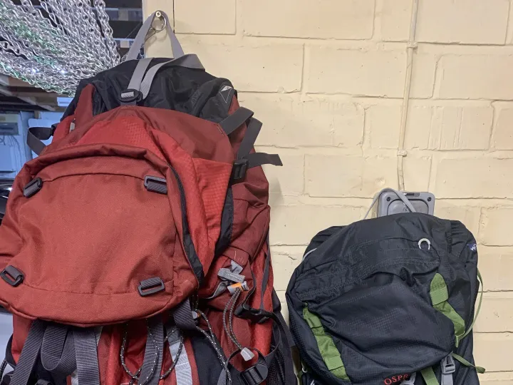 Items for sale &ndash; 3 Rucksacks ( only 2 pictured) &pound;50 for the lot